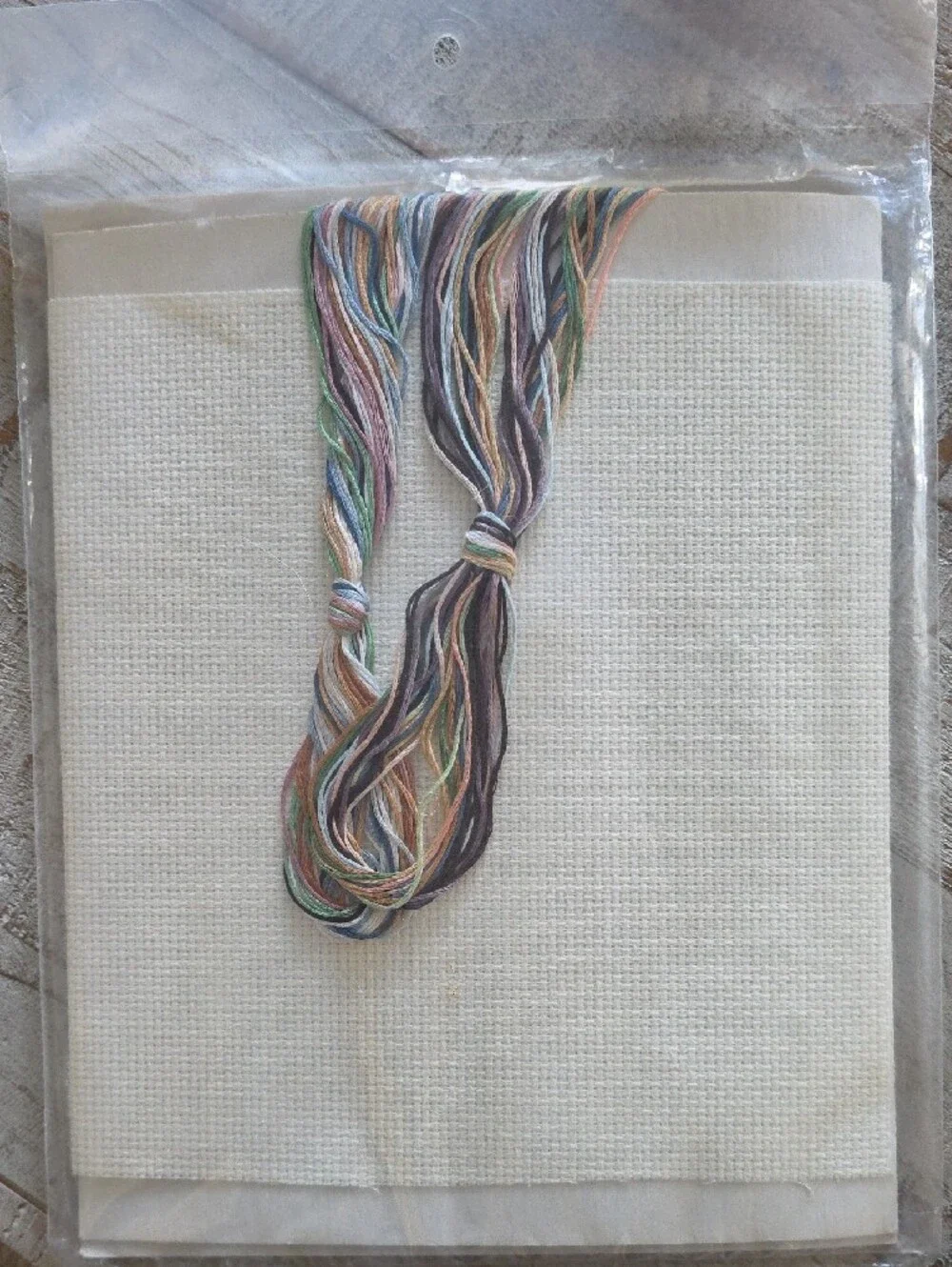 Janlynn Blue and Pastel 'Grandmas' Counted Cross Stitch Kit